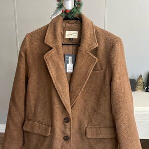 Universal Thread Tan Wool Blazer